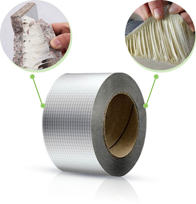 Süper Güçlü Su Sızdırmaz Çamur Bant Çatı Boru Tamir Çatlak Bandı