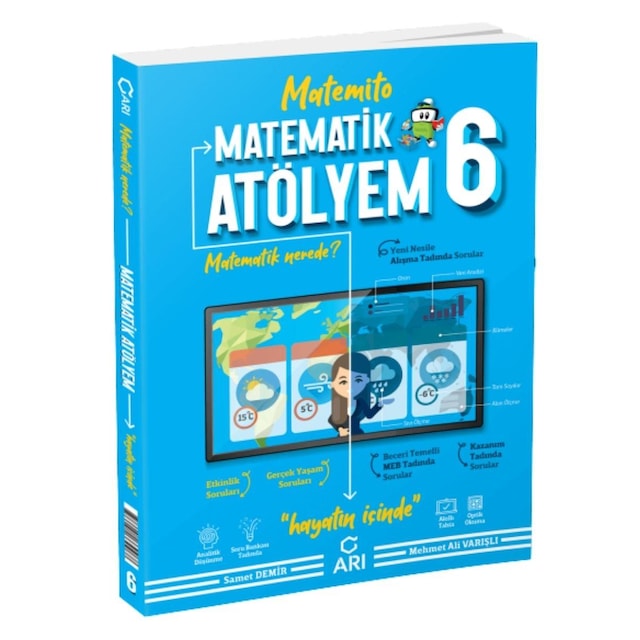 Arı Yayınları 6.Sınıf Matemito Matematik Atölyem 2021