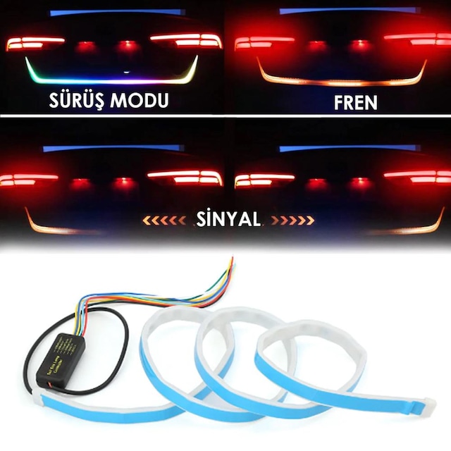 Bagaj Altı Kayan Led Kayar Led 115Cm Çok Fonksiyonlu