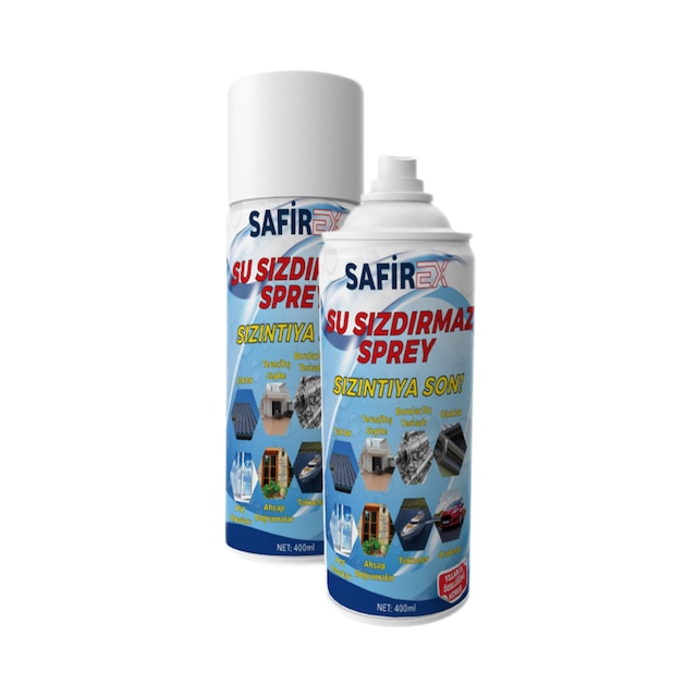 SAFİREX SPREY KAUÇUK KAPLAMA SU SIZDIRMAZ BEYAZ