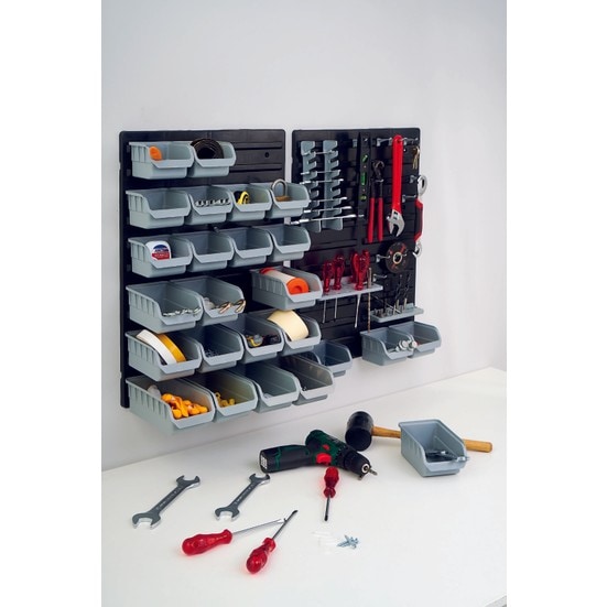 Port-bag Duvar Alet Askı Pano Organizer  Avadanlık 64 Parça Set