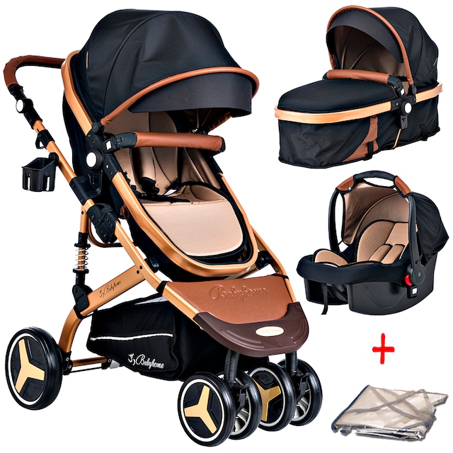 Baby Home BH-945 Paris Amortisörlü Travel Sistem Bebek Arabası
