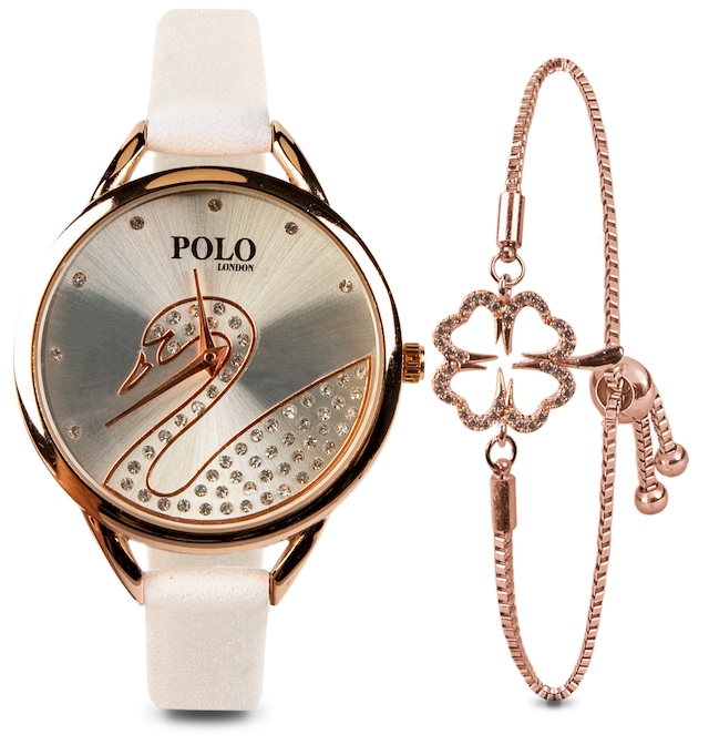 Polo London Bayan Kol Saati Bileklik Hediyeli 6 RENK PR2109