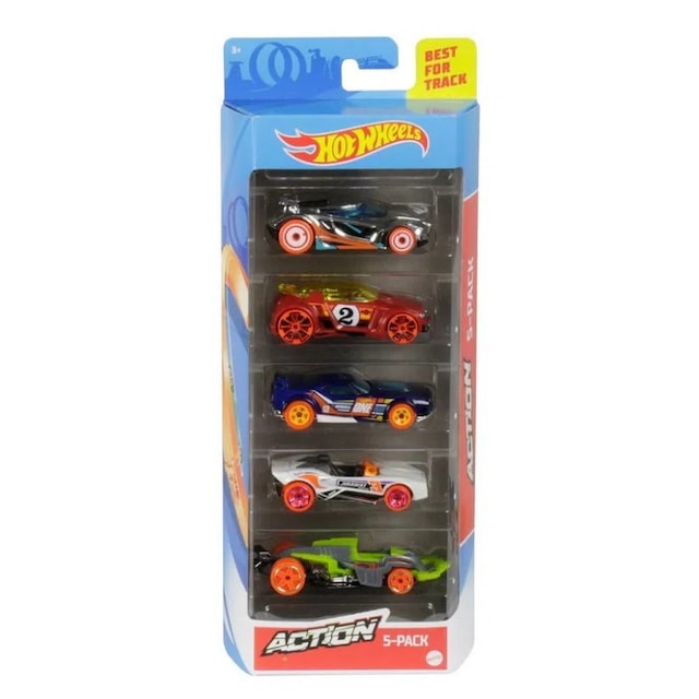 Hot Wheels Beşli Araba Seti 1806