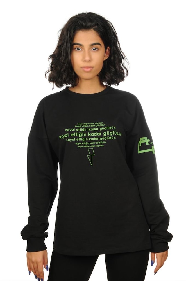 Alper Erözer Özel Collection Siyah Serisi Sweatshirt