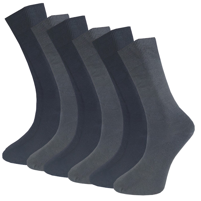 Kışlık Bambu Dikişsiz Erkek Soket Çorap | 6 & 12 Çift