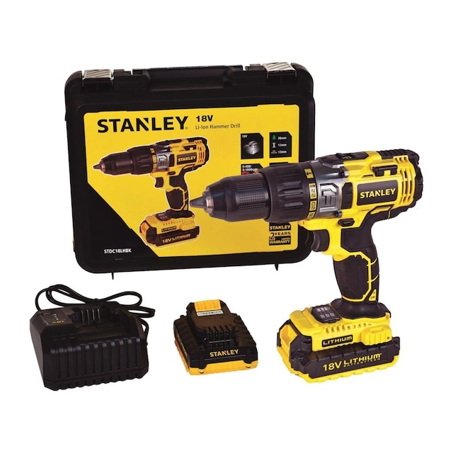 Stanley STDC18LHBK-TR 18Volt/2,0Ah Li-ion Çift Akülü Profesyonel