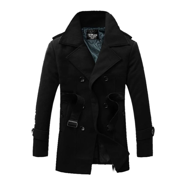 DCS İtalyan Dar Kesim Erkek Kaşe Mont Kaban