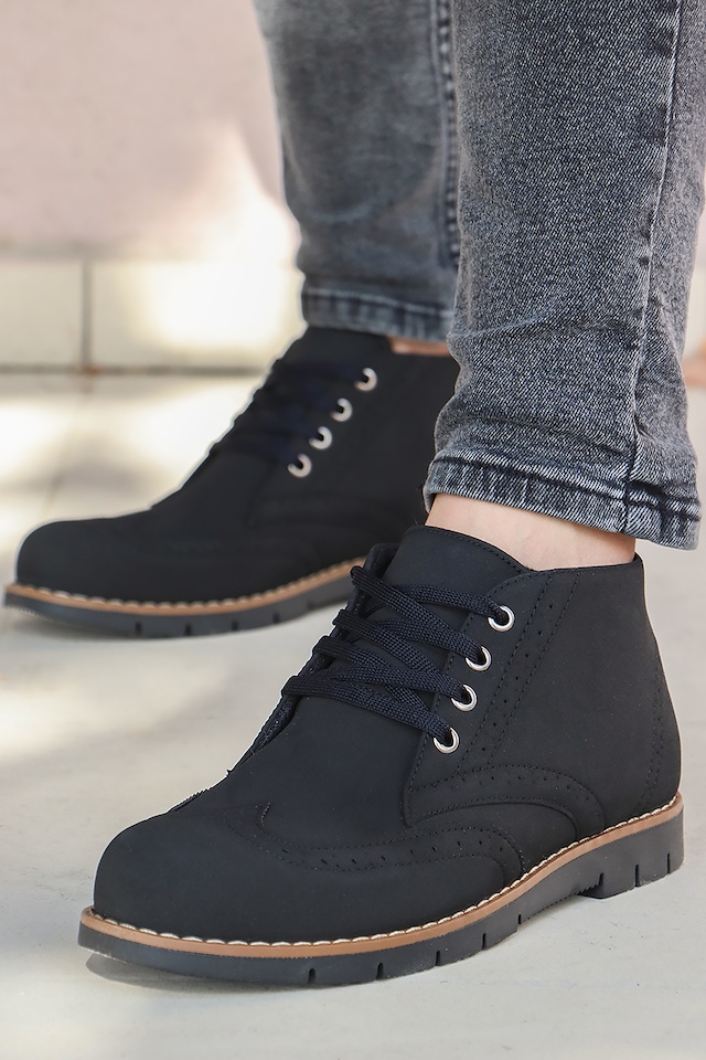 Vojo M316 Bağcıklı Klasik Erkek Yarım Bot