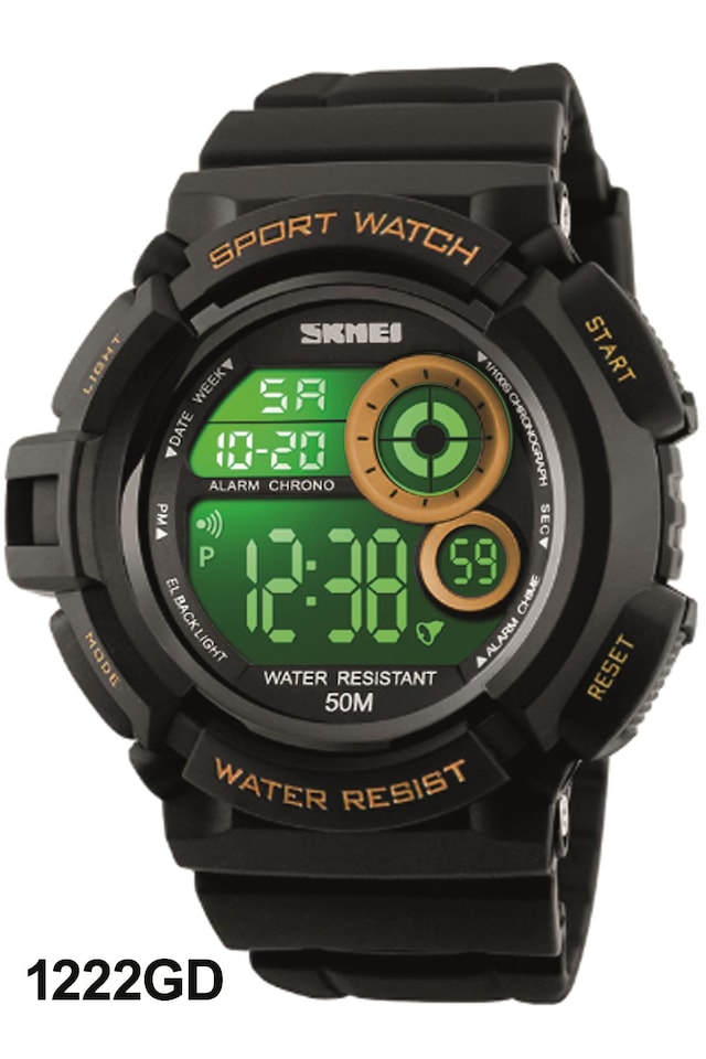 SKMEI 1222 Erkek Kol Saati - 7 Farklı Işıklı Kadran
