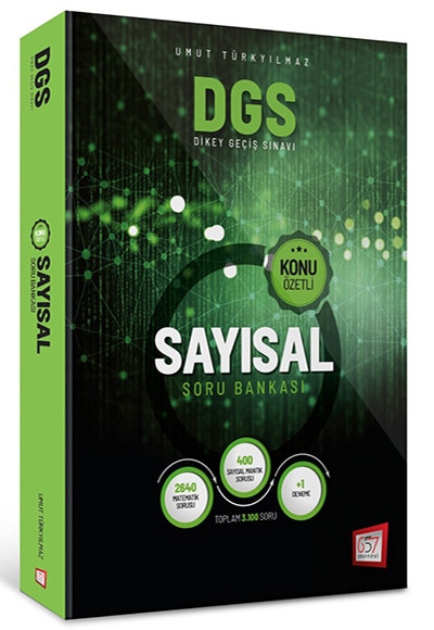 2021 657 DGS Sayısal Konu Özetli Soru Bankası