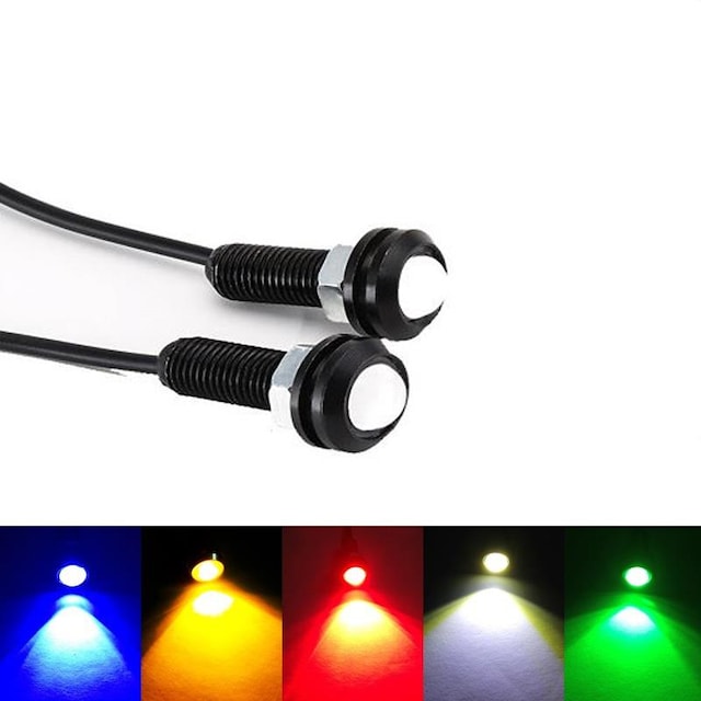 Kartal Gözü Oto Ayna Altı Led Gündüz Farı 2'li Set