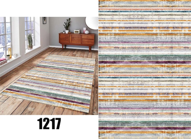 12 Model Kaymaz Taban Dekoratif Baskılı Halı Kilim Yolluk