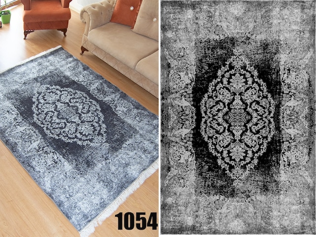 12 Model Kaymaz Taban Dekoratif Baskılı Halı Kilim Yolluk