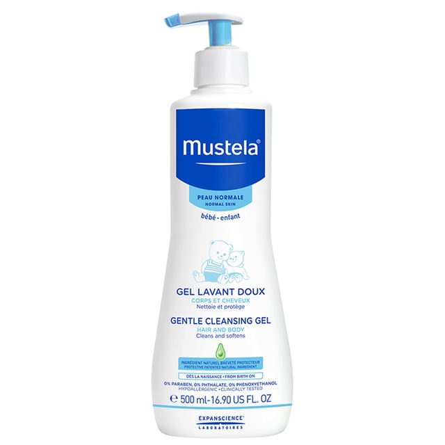 Mustela Dermo Cleansing Yenidoğan Saç ve Vücut Şampuanı 500 ML