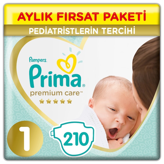 Prima Premium Care 1 Beden Aylık Fırsat Paket 210’lu