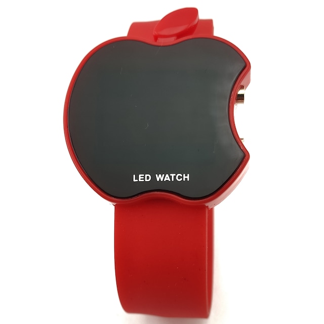 ELMALI LEDLİ KIZ ERKEK ÇOÇUK SAATİ