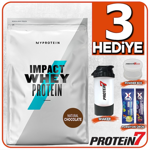 MyProtein Impact Whey Protein Tozu 1000gr - 3 Farklı Aroma