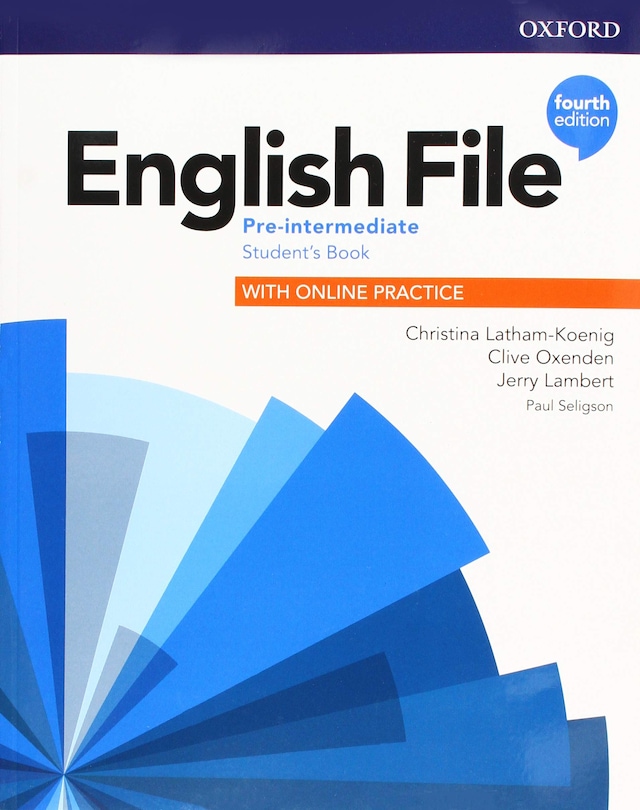 English File 4th Pre-intermediate Student's Book + Workbook+ Code