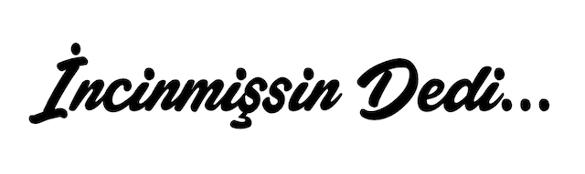 İncinmissin Dedi Sticker