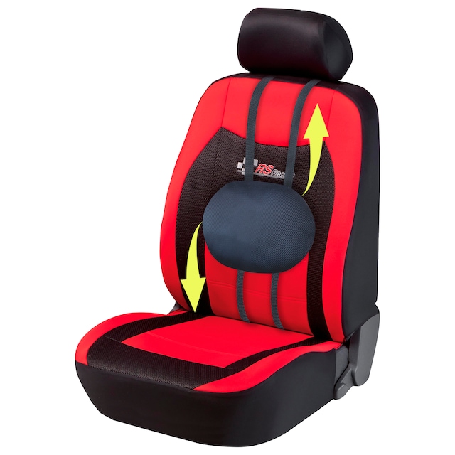 Araç Araba Bel Yastığı Ayarlanabilir Bel Minderi Sırt Minderi