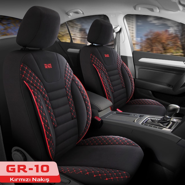 Deluxe Boss Grando Oto Koltuk Kılıfı - İpeksi Kadife