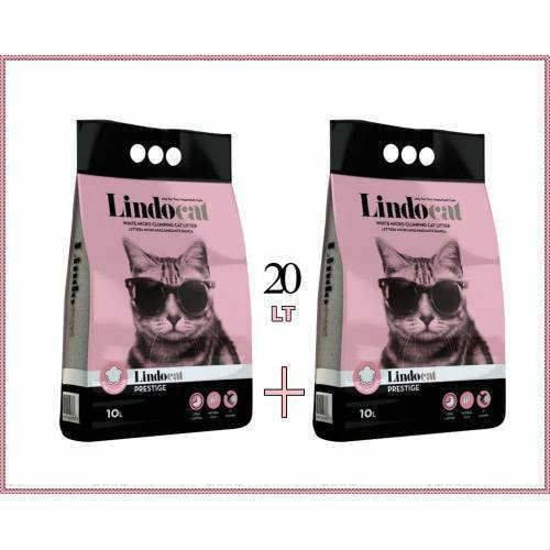 Lindo Bebek Parfümlü İnce Taneli Kedi Kumu 10 LT * 2 Adet