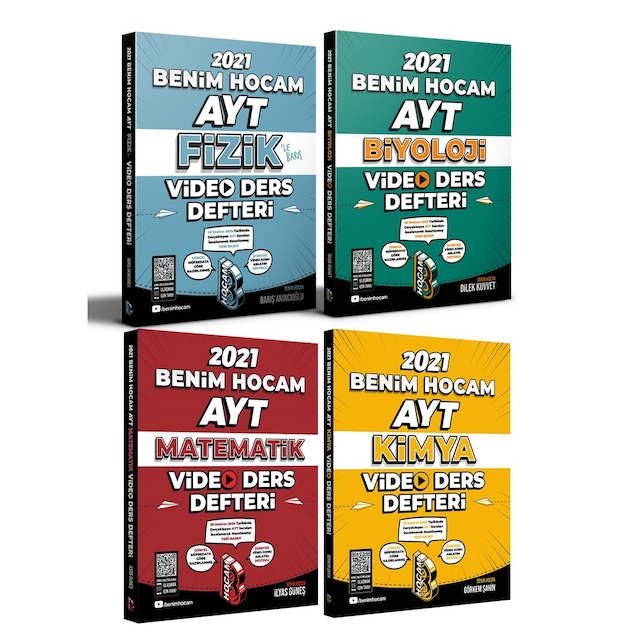 Benim AYT Benim Hocam Sayısal Video Ders Notları Seti