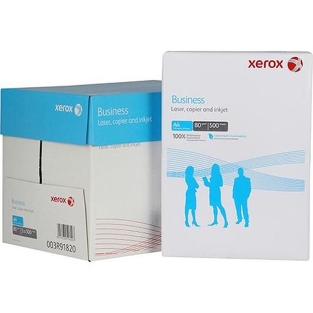 Xerox Business A4 Fotokopi Kağıdı 80 gr 1 Koli (5 Paket & 2500 sa