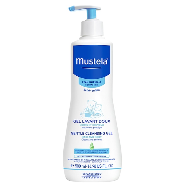 Mustela Dermo Cleansing Yenidoğan Saç ve Vücut Şampuanı 500 ML