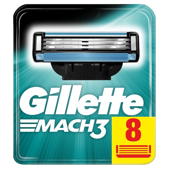 Gillette Mach3 Yedek Tıraş Bıçağı 8'li