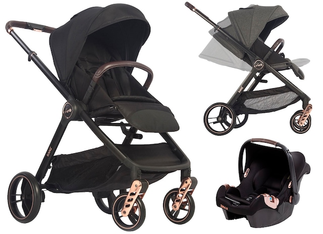 Kanz Xgo Rose Gold Travel Sistem Bebek Arabası Puset