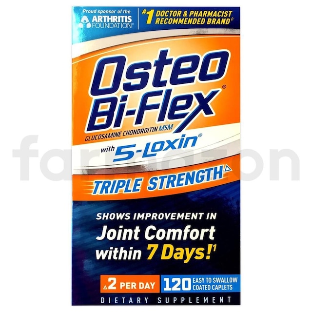 OSTEO BI-FLEX 5-LOXIN ADV 120 TABLET-SKT: 06 / 2023