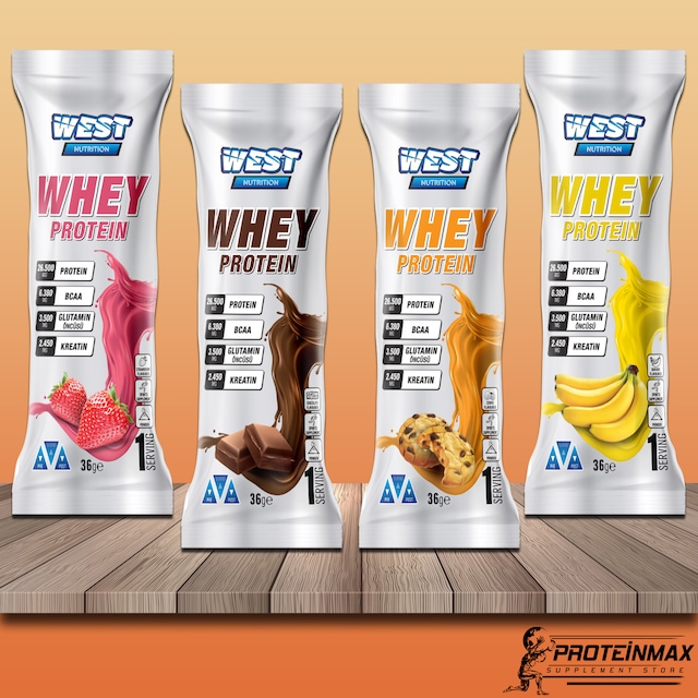 West Nutrition Whey Protein Tozu 36 gram - 1 Paket