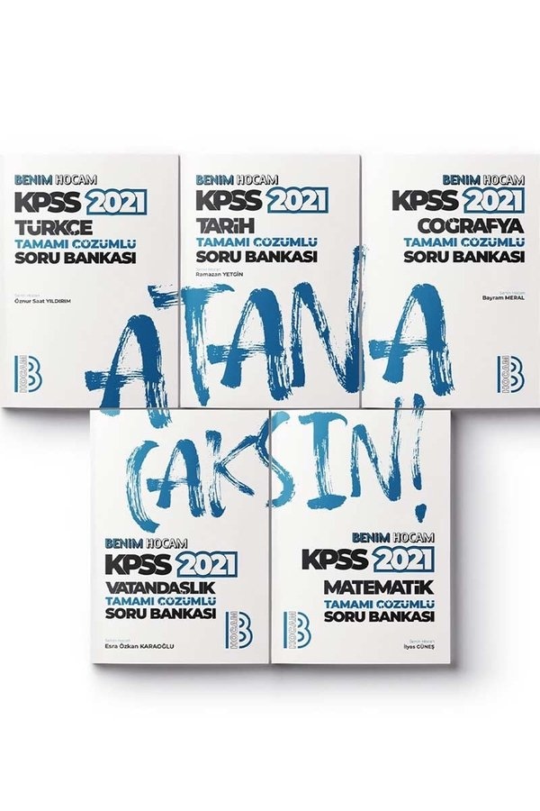 Benim Hocam Yayınları 2021 KPSS GY-GK Kazandıran Tamamı