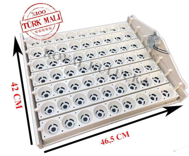 63'lük Otomatik Kuluçka Gelişim Viyolü ( 1/2,5 Rpm 4 Watt 220V)