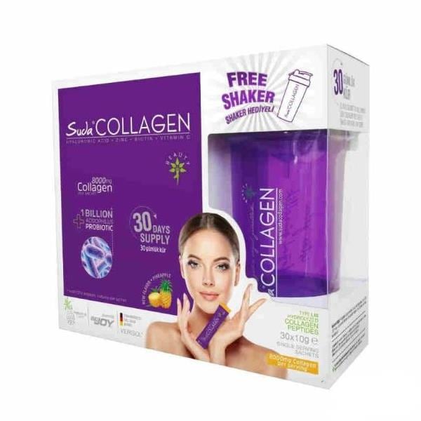 Suda Collagen + Probiotic 30 Saşe x 10g Ananas