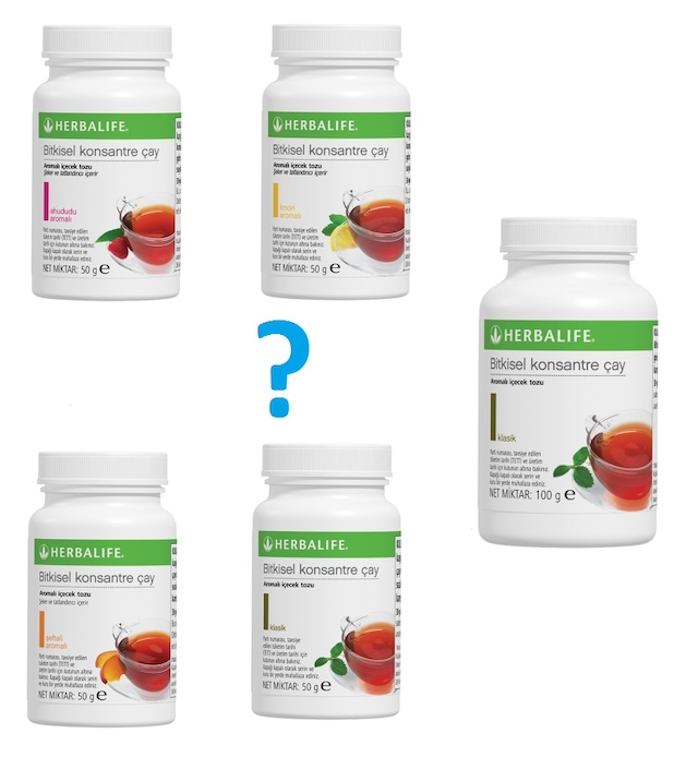 Aroma Seçimli Herbalıfe Çay