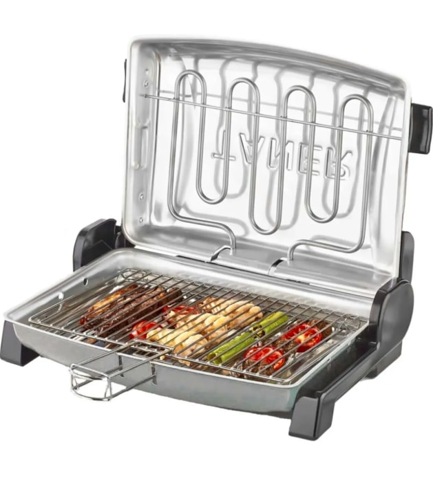 Taner Kebapçı Çift Telli Büyük Boy Elektrikli Izgara