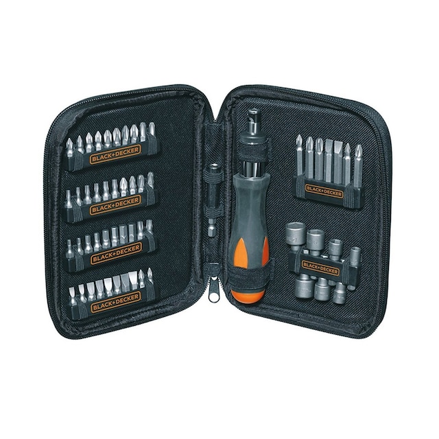 Black & Decker A7104 Cırcır Tornavidalı 56 Parça Aksesuar Seti