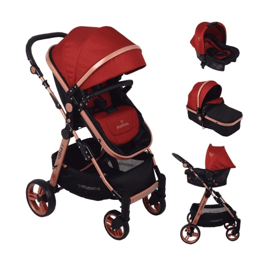 Mamma Jaguar Gold Travel Sistem Bebek Arabası Puset