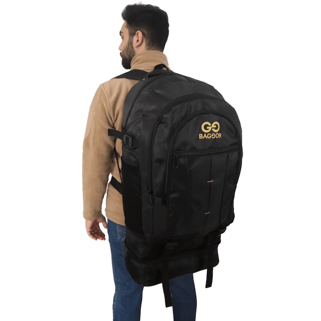 Baggor 90L Su Geçirmez Kampçı-Seyahat-Dağcı-Outdoor Sırt Çantası