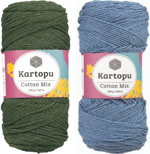 Kartopu Cotton Mix El Örgü İpi Pamuk Koton