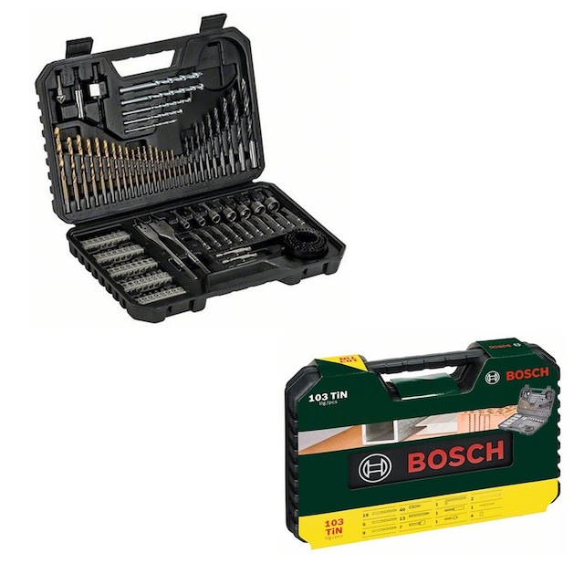 Bosch 103 Parça Aksesuar Seti tlg/pcs Uç Seti 2 607 017 367