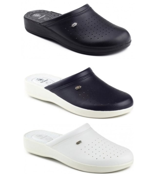 Gezer 4 Nokta Ortopedik Sabo Terlik Doktor Hemşire İş Terliği