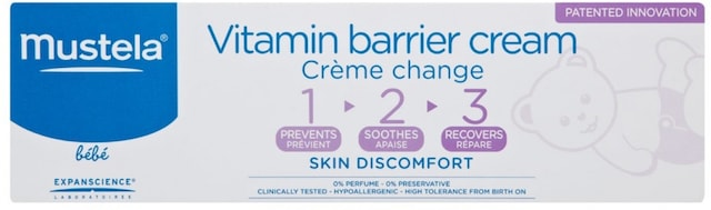 Mustela 1.2.3 Vitamin Barrier Pişik Kremi 100 ML