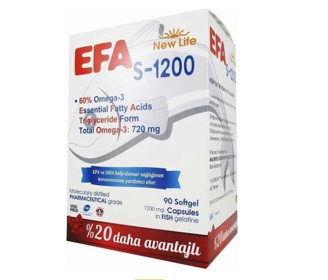NewLife Efa S-1200 Omega3 90 Tablet