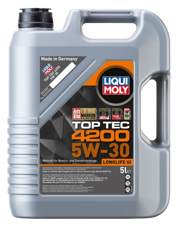 Liqui Moly TOP TEC 4200 5w-30 5 Litre Motor Yağı (8973)