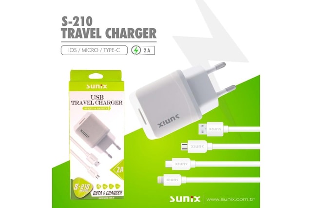 Sunix S210 İphone Şarj Cihazı
