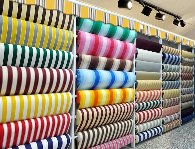 Hazır Balkon Perdesi Korniş Düğmeli Bağcıklı Balkon Brandası